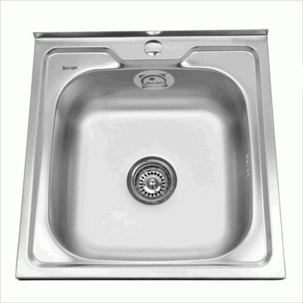 Мойка накладная Sinklight 50x50 0.6/16 хром глянцевый (00-00001153)