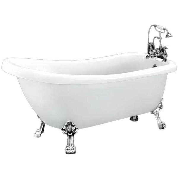 Ванна акриловая BelBagno 168x72 белая (BB20-170)