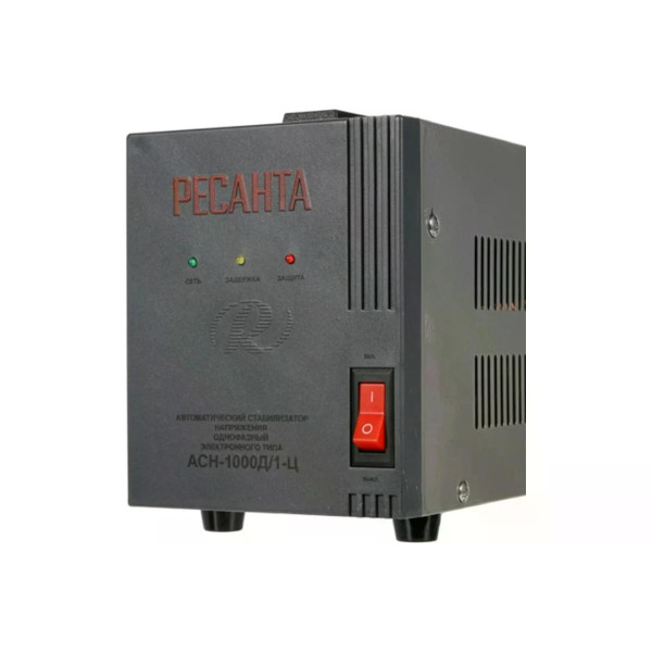 Стабилизатор напряжения Ресанта АСН-1000Д/1-Ц (63/6/38) Стабилизатор напряжения Ресанта АСН-1000Д/1-Ц (63/6/38)