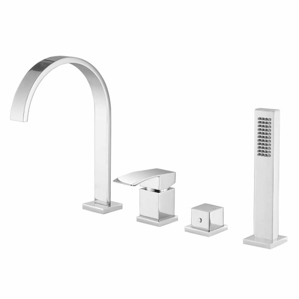 Смеситель на борт ванны Abber Wasserfall хром (AF8613) Смеситель на борт ванны Abber Wasserfall хром (AF8613)