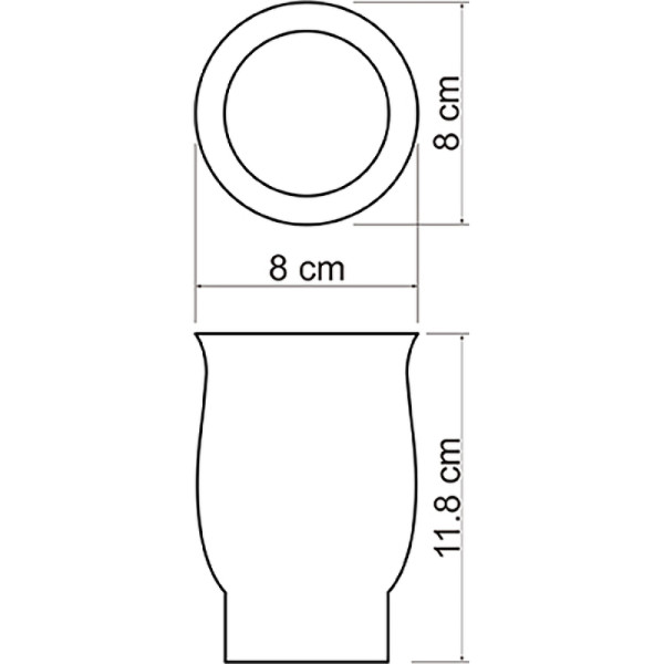 Стакан WasserKRAFT (K-C184)