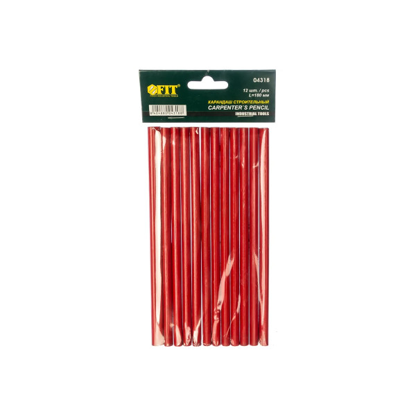 Карандаш строительный FIT 180 мм (04318)