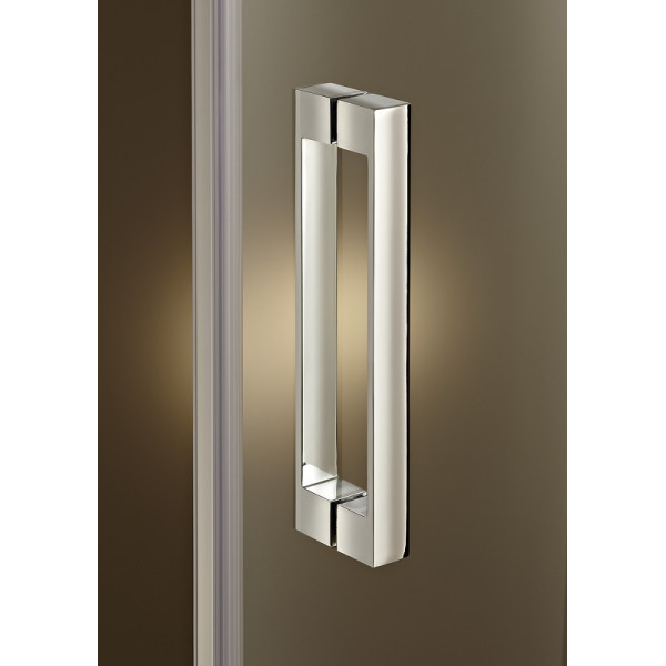 Душевая дверь Jacob Delafon Contra 100x200 стекло прозрачное, профиль хром (E22T100-GA)