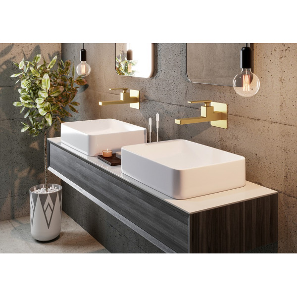 Смеситель для раковины Timo Torne встраиваемый золото матовое (4372/17SM)