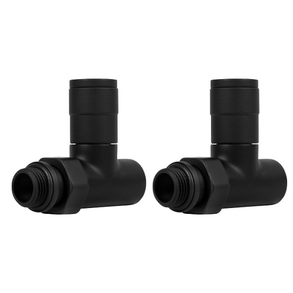 Комплект дизайн-вентилей Royal Thermo PIANO 1/2" прямой (черный) (RTE 56.0011) Комплект дизайн-вентилей Royal Thermo PIANO 1/2" прямой (черный) (RTE 56.0011)