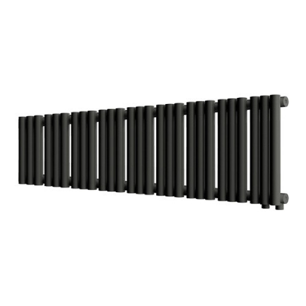 Радиатор стальной Empatiko нижнее правое подключение, угольный черный (Takt R1-1072-200 Coal Black)