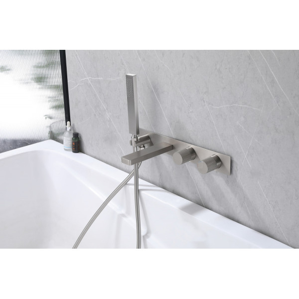 Смеситель для ванны и душа Abber Rund золото (AF8730SP)