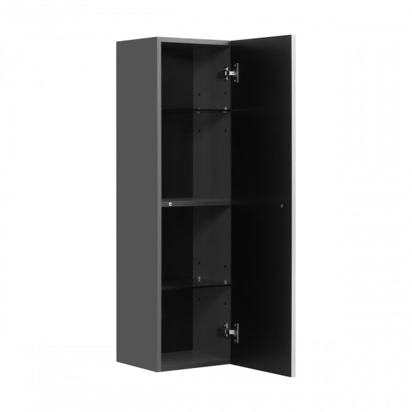 Пенал подвесной Aquaton Ар-Деко 320x280x1100 серый кобальт (1.A280.5.03D.D8D.0)