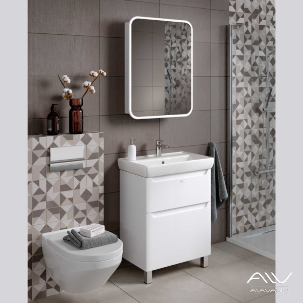 Шкаф зеркальный Alavann Lana 70 Шкаф зеркальный Alavann Lana 70