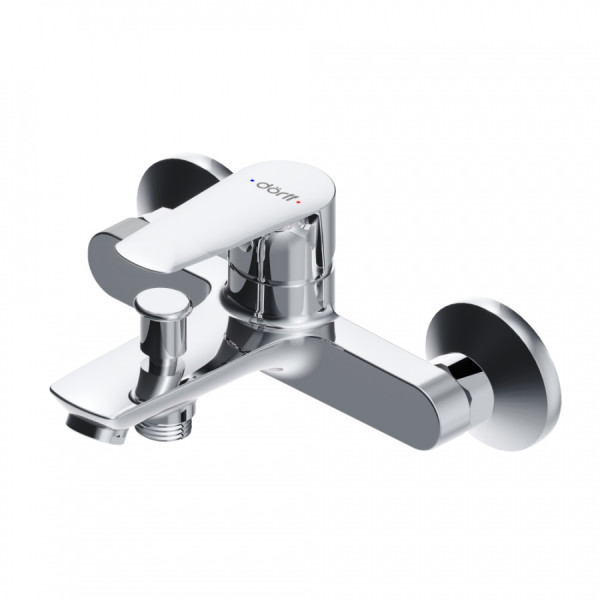 Смеситель для ванны и душа Dorff Prime New хром (D4011000) Смеситель для ванны и душа Dorff Prime New хром (D4011000)