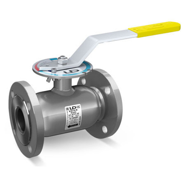 Кран шаровый фланцевый DN 25 PN 40 LD Regula (сталь 20, L-140 мм.) (КШ.Ц.Ф.Regula 025.040) Кран шаровый фланцевый DN 25 PN 40 LD Regula (сталь 20, L-140 мм.) (КШ.Ц.Ф.Regula 025.040)