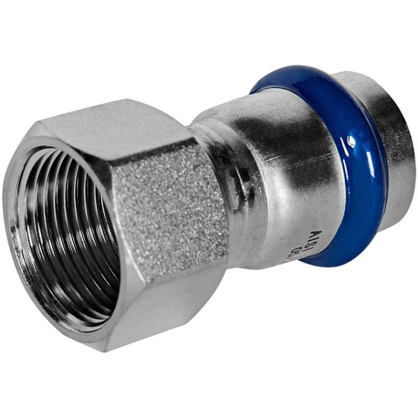 Переход 22х3/4"В Stout SSS-2022 ВПр-ВР (нерж.ст., пресс) SSS-2022-002234