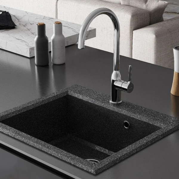 Смеситель для кухни Santek Себа с подключением фильтра хром (WH5A43020C001)