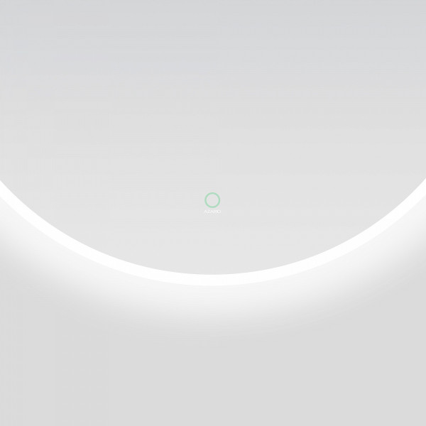 Зеркало Azario D 900 круглое, с подсветкой, сенсорный выключатель с функцией диммера (AZ-Z-006CS)