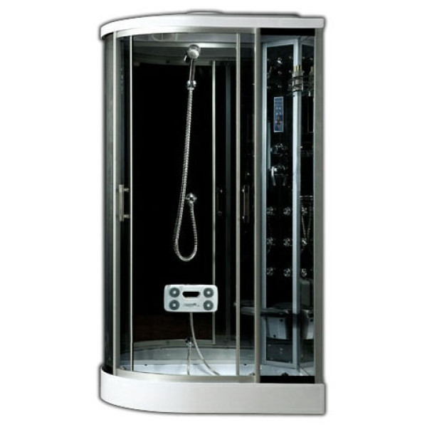 Кабина гидромассажная Timo Standart 1200*850*2200 R прямоугольная, низкий поддон,хром,графит (T-1102 R) Кабина гидромассажная Timo Standart 1200*850*2200 R прямоугольная, низкий поддон,хром,графит (T-1102 R)