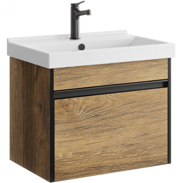 Тумба подвесная Aqwella Urban 605x405x510 дуб балтийский (URB0106DB)