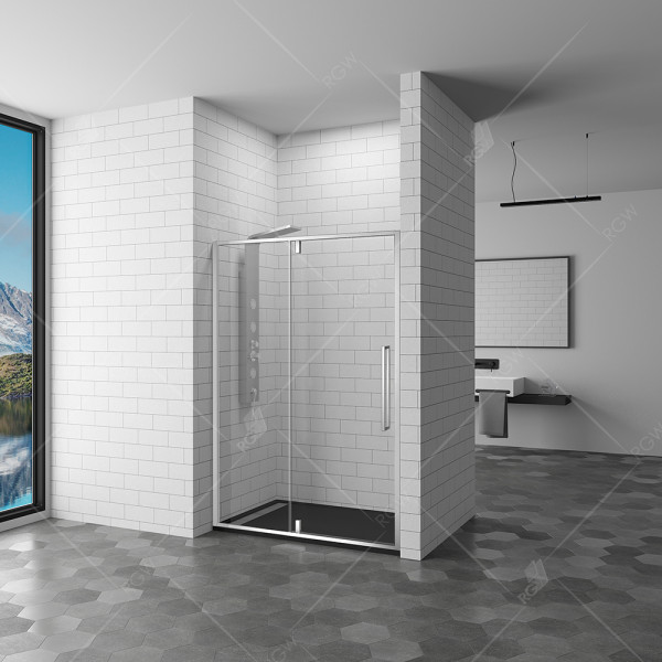 Душевая дверь RGW Stilvoll 100x200 стекло прозрачное, профиль хром (06320310-11) Душевая дверь RGW Stilvoll 100x200 стекло прозрачное, профиль хром (06320310-11)