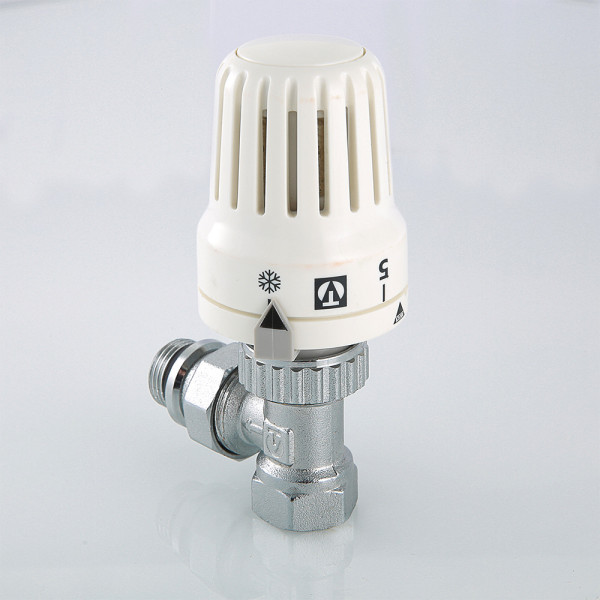 Комплект термостатический угловой 1/2" Valtec VT.047.N (2 в 1) (VT.047.N.04) Комплект термостатический угловой 1/2" Valtec VT.047.N (2 в 1) (VT.047.N.04)