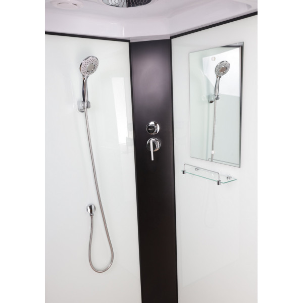 Душевая кабина Classic 90x90 стекло прозрачное, профиль черный (NG-6701-14) Душевая кабина Classic 90x90 стекло прозрачное, профиль черный (NG-6701-14)