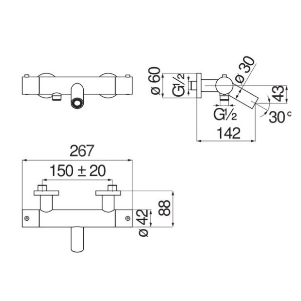 Смеситель для ванны и душа Nobili Velis черный (VE125010/1FLP) Смеситель для ванны и душа Nobili Velis черный (VE125010/1FLP)