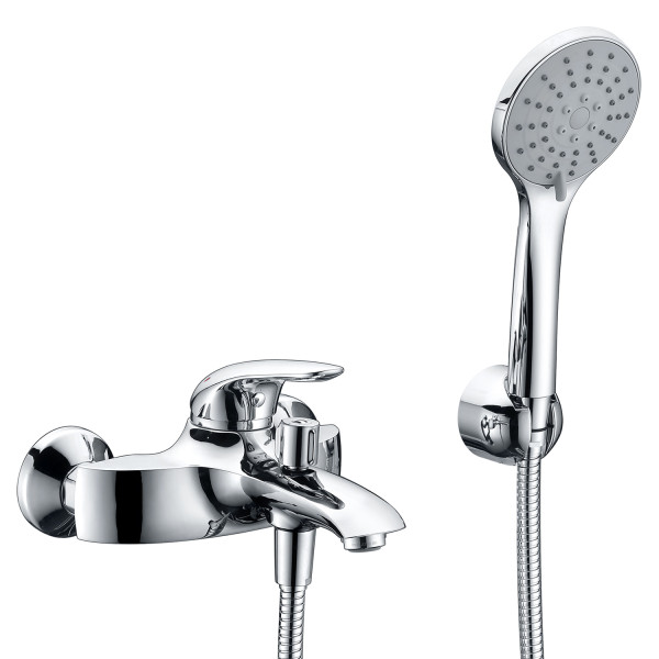 Смеситель для ванны и душа WasserKRAFT Rossel с длинным изливом (2801)