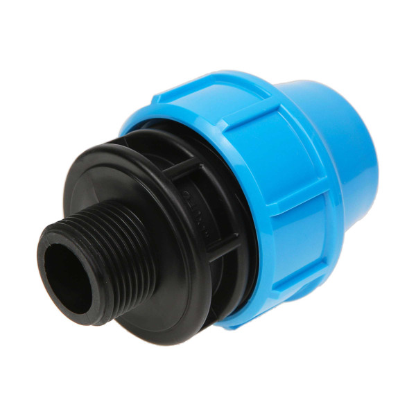 Соединение прямое 40*1"Н Джилекс (для п/э трубы, PP) (9145) Соединение прямое 40*1"Н Джилекс (для п/э трубы, PP) (9145)