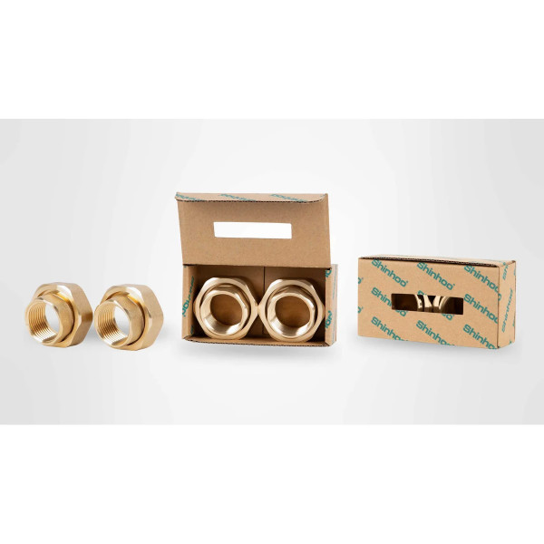 Насос циркуляционный Shinhoo Basic S 25-6S 130 (G 1 1/2" с гайками) (71211007)