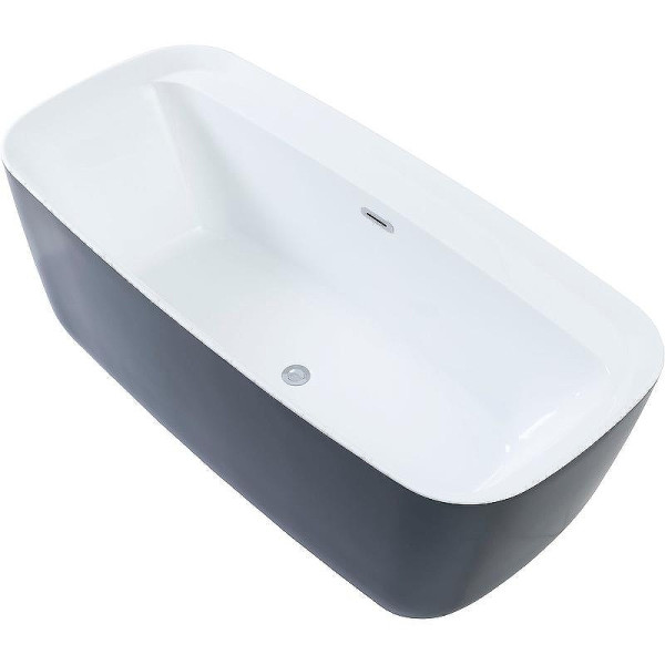 Ванна акриловая Aquanet Family Fine 170х78 белый матовый/черный матовый Black matte слив-перелив (293080) Ванна акриловая Aquanet Family Fine 170х78 белый матовый/черный матовый Black matte слив-перелив (293080)