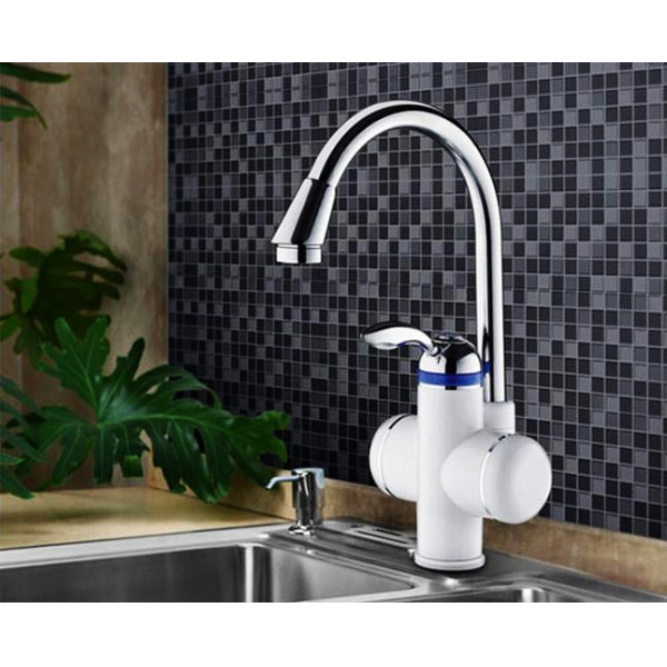 Смеситель для кухни Potato с высоким изливом и электронагревом (P0055)