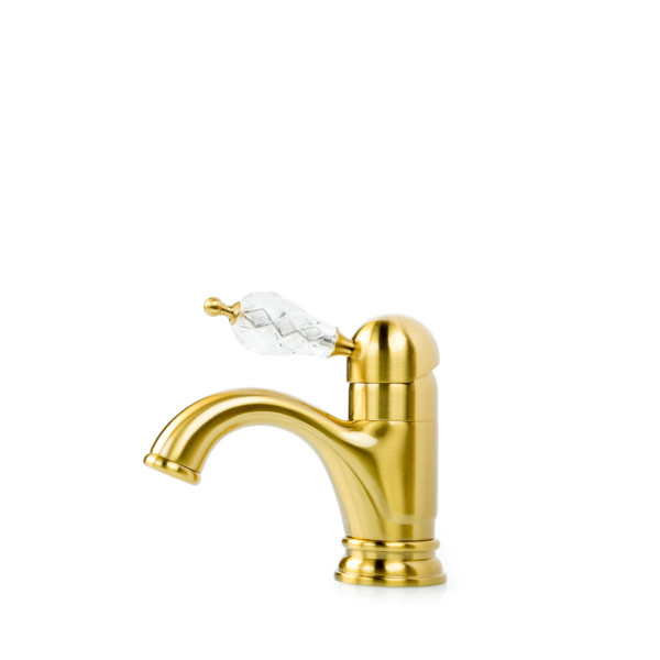 Смеситель для раковины Boheme Crystal бронзовый (301-CRST) Смеситель для раковины Boheme Crystal бронзовый (301-CRST)