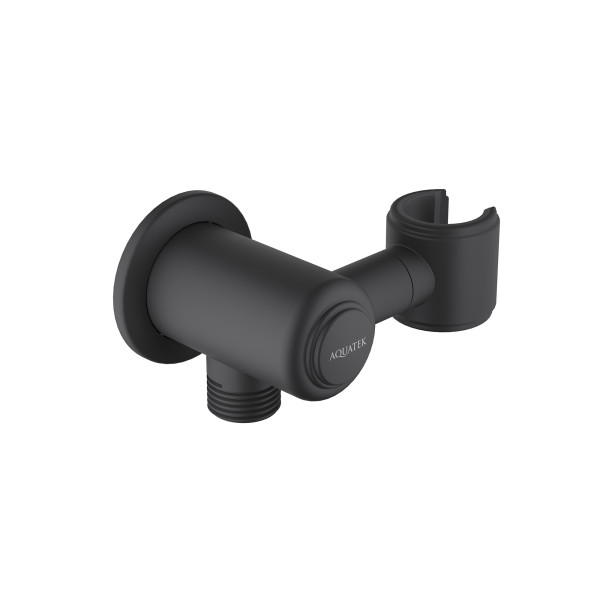 Шланговое подсоединение Aquatek Классик черный матовый (AQ2462MB) Шланговое подсоединение Aquatek Классик черный матовый (AQ2462MB)