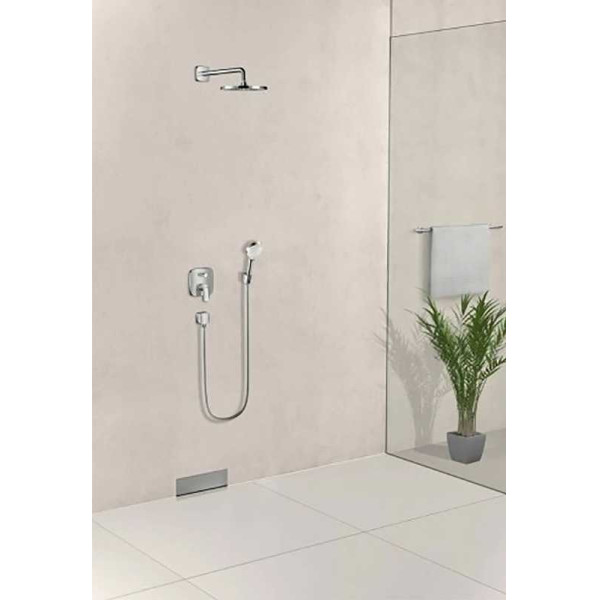 Держатель для шланга Hansgrohe PuraVida белый матовый (26457700) Держатель для шланга Hansgrohe PuraVida белый матовый (26457700)
