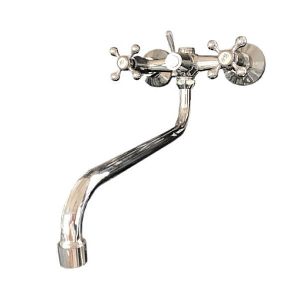 Смеситель для ванны и душа S22-065 хром, круглый излив 350 мм Ligeya (S22-065 Ligeya) Смеситель для ванны и душа S22-065 хром, круглый излив 350 мм Ligeya (S22-065 Ligeya)