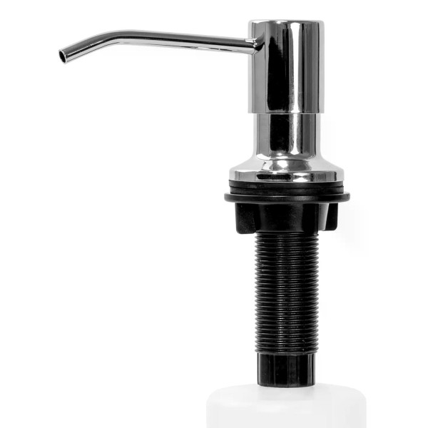 Дозатор моющего средства для мойки Rea Chrom хром (BAT-00478)