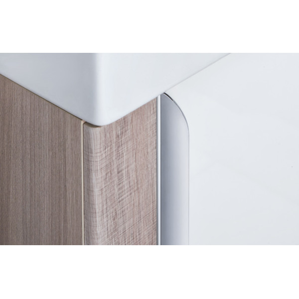 Тумба подвесная Aquaton Вита 447x243x447 белый, ясень шимо (1.A221.4.01V.TD7.0)