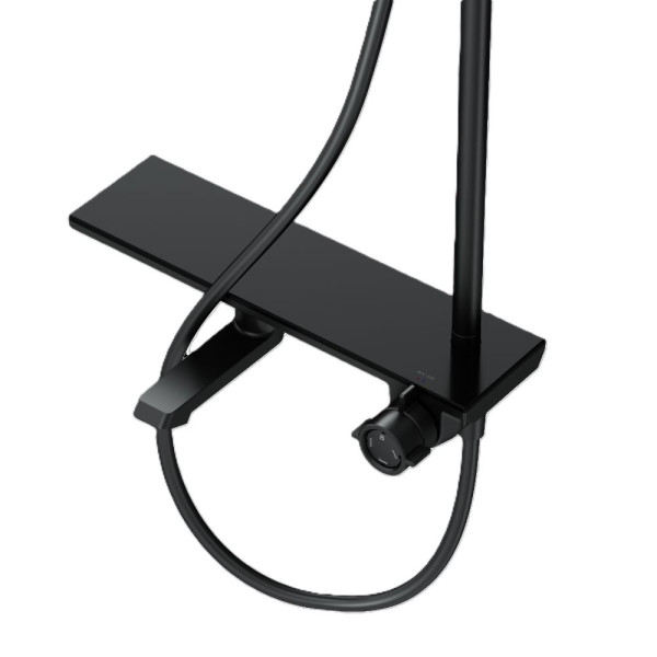 Душевая система AM.PM Gem черная (F0790722)