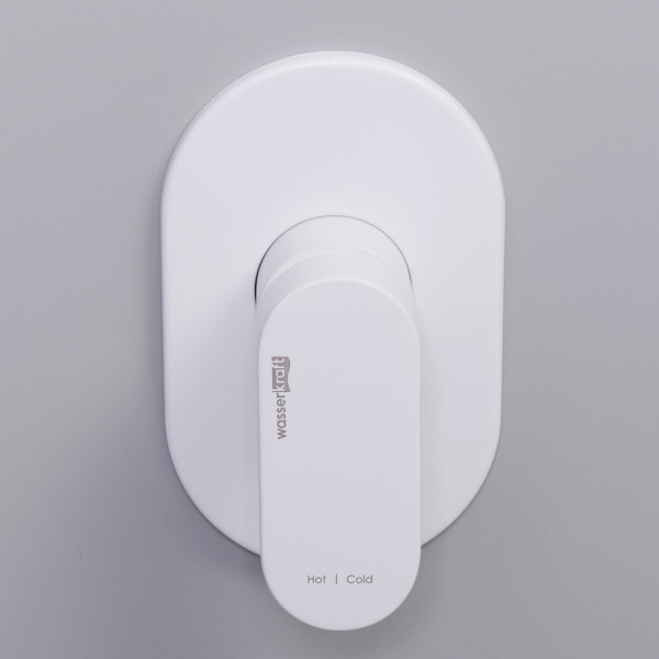 Смеситель для душа WasserKRAFT Mindel белый матовый (8551) Смеситель для душа WasserKRAFT Mindel белый матовый (8551)