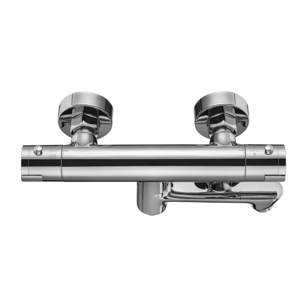 Смеситель для ванны и душа термостат Swedbe Mercury с повортн.изливом хром (9045) Смеситель для ванны и душа термостат Swedbe Mercury с повортн.изливом хром (9045)