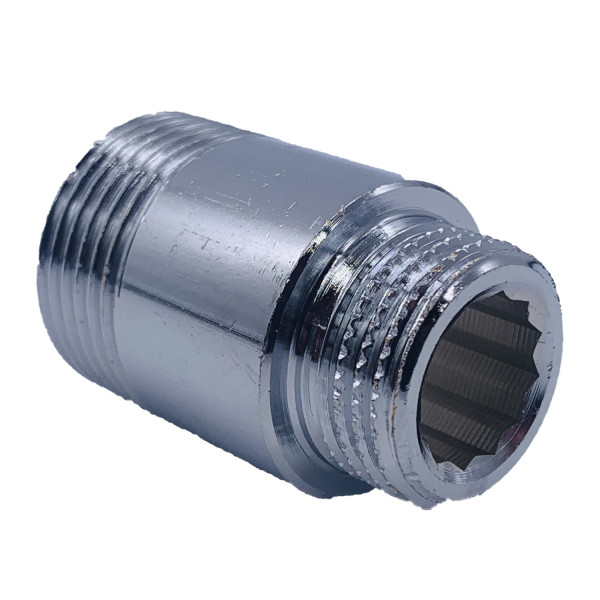 Удлинитель 1/2"х3/4"х30 мм. Tiemme (хром) 1500872 / 1531C