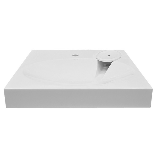 Раковина над стиральной машиной Azario 60x54,5x80 с сифоном белая (CS00082259)