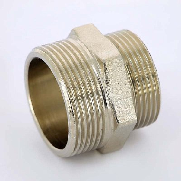 Ниппель 1 1/2"х1 1/4" никелированный Uni-Fitt (600N6500)