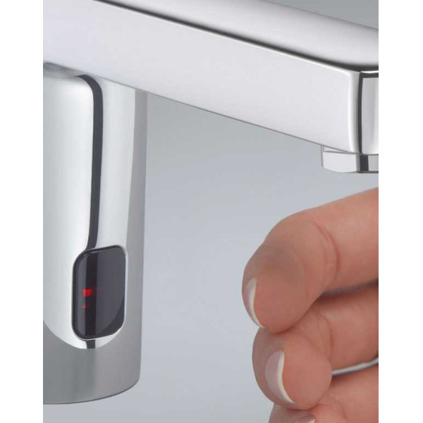 Смеситель для раковины бесконтактный Kludi Zenta E хром (3810205)