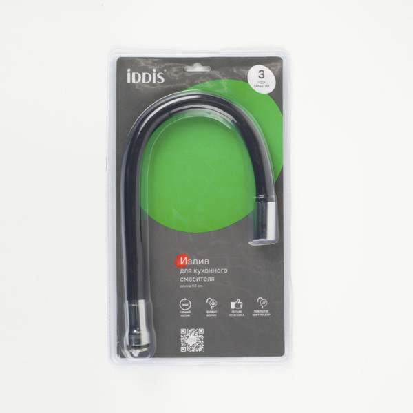 Излив Iddis Optima Home черный (995FB50B5SM) Излив Iddis Optima Home черный (995FB50B5SM)