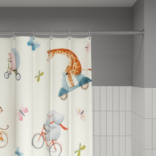 Шторка для ванн текстильная Iddis Base 180x200 бежевая (BA03P18i11) Шторка для ванн текстильная Iddis Base 180x200 бежевая (BA03P18i11)