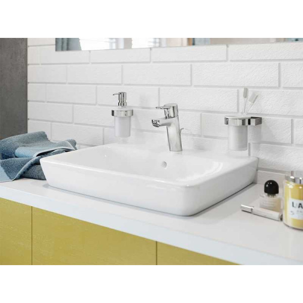 Смеситель для раковины Kludi Pure&Easy хром, донный клапан (373820565) Смеситель для раковины Kludi Pure&Easy хром, донный клапан (373820565)