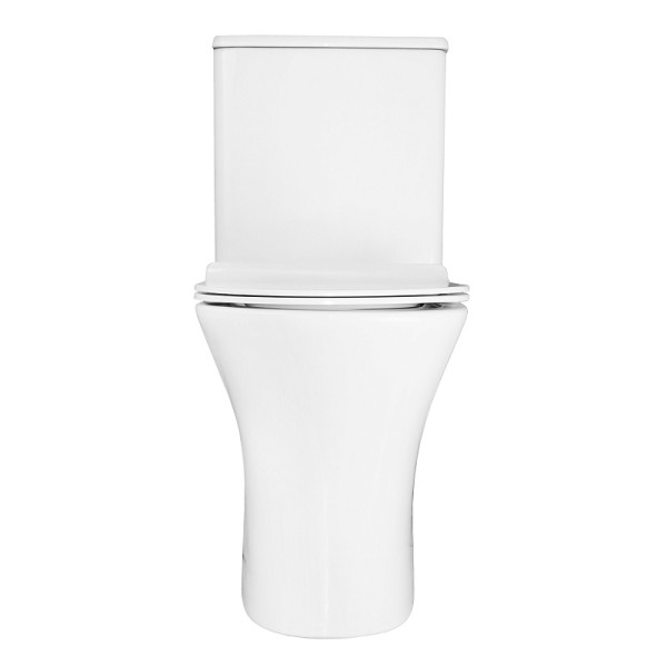 Унитаз напольный Azario Унитаз с сиденьем с микролифтом белый (AZ-2311)