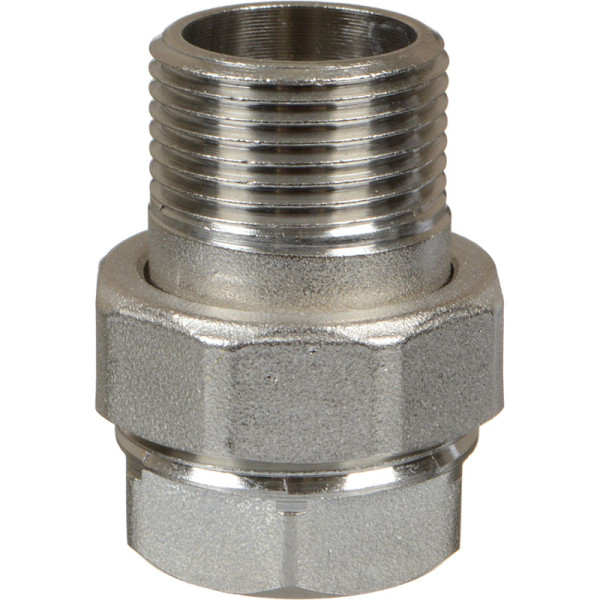 Сгон прямой 3/4" ВН TeRma Lite (никель) (06292L)