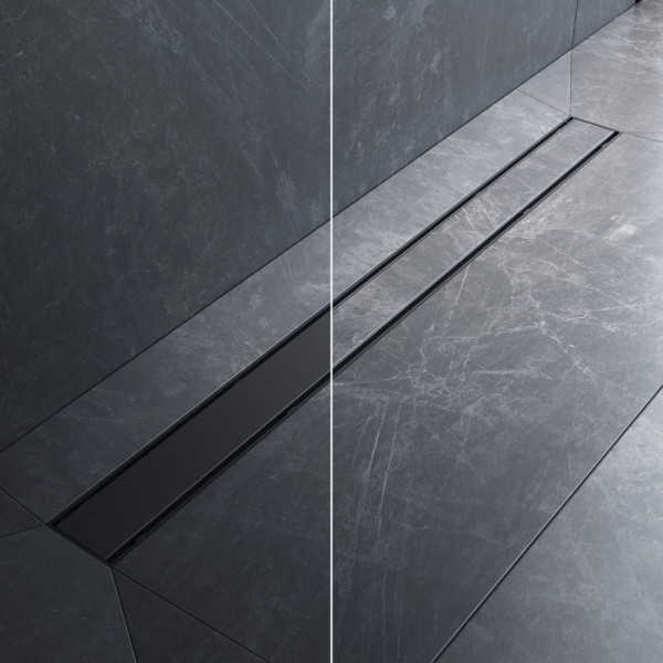 Душевой лоток AM.PM PrimeFlow линейный универс затвор Tile 90 см черн мат (W02SC-U11-090-04BM)