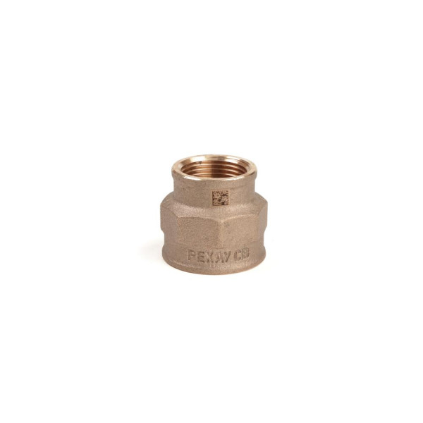Сгон прямой 3/4" ВН с плоской прокладкой Rehau Aurline RX+ (бронза) 18761051001