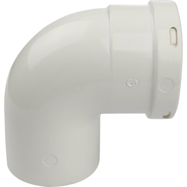 Элемент дымохода Stout отвод 90° п/м DN80 (SCA-0080-000090)